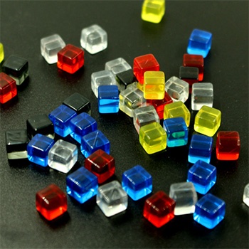 Plastic cubes