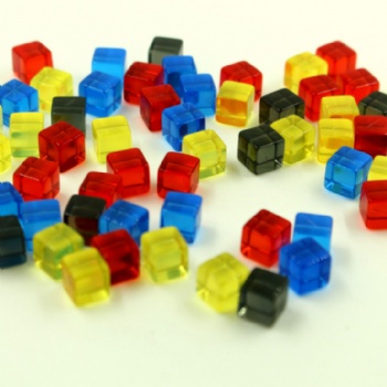 Plastic cubes