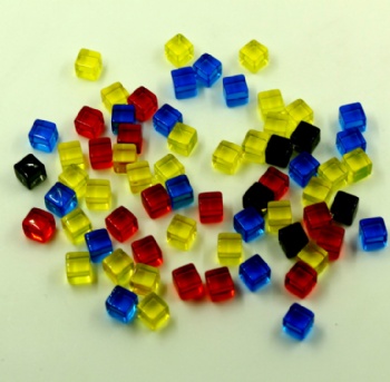 Plastic cubes