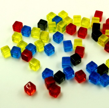 Plastic cubes