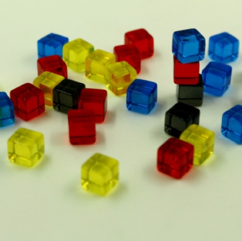 Plastic cubes