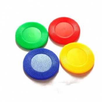 Sunflower plastic tokens