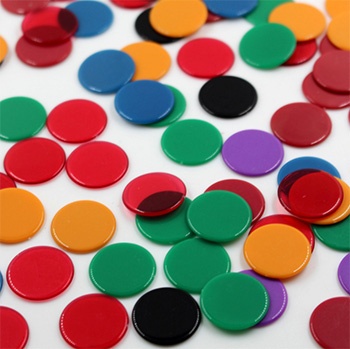 Plastic tokens